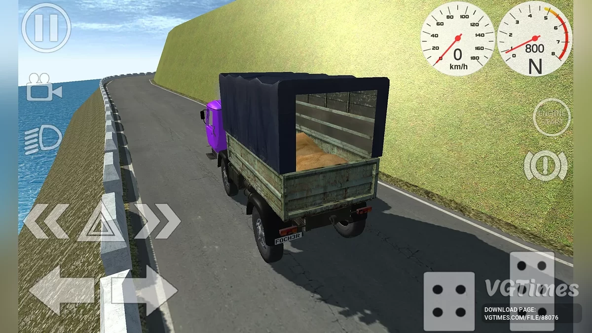 Simple Car Crash Physics Sim — КАЗ 4540 Самосвал