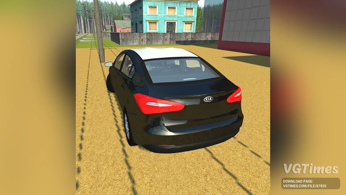 Simple Car Crash Physics Sim — KIA Cerato 2014
