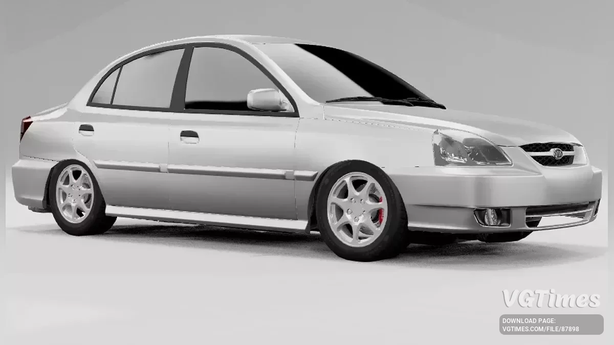BeamNG.drive — Kia Rio (2002-2005) v2.30 (0.36.x)
