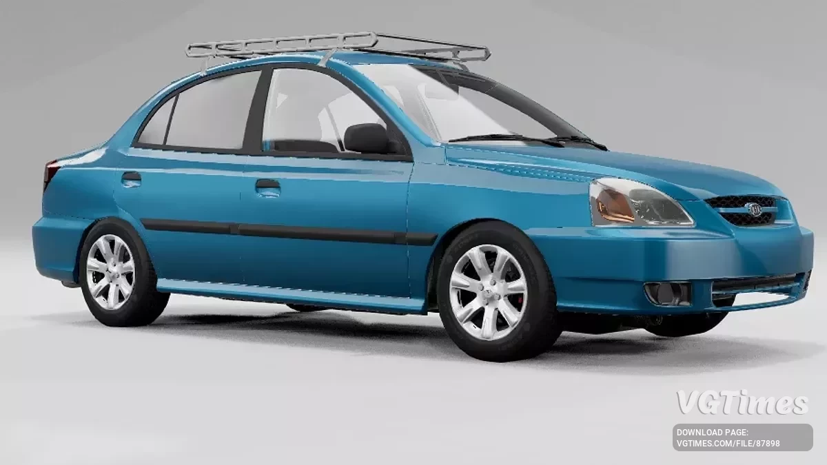BeamNG.drive — Kia Rio (2002-2005) v2.30 (0.36.x)