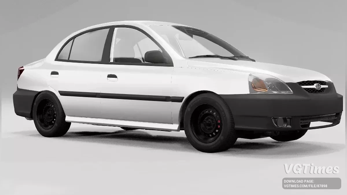 BeamNG.drive — Kia Rio (2002-2005) v2.30 (0.36.x)