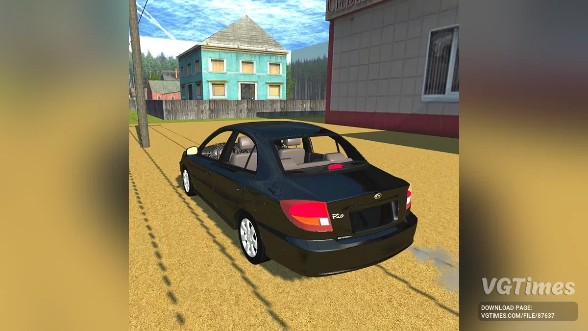 Simple Car Crash Physics Sim — Kia Rio mmd