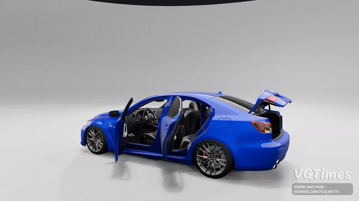 BeamNG.drive — Lexus IS-F (0.37.x)