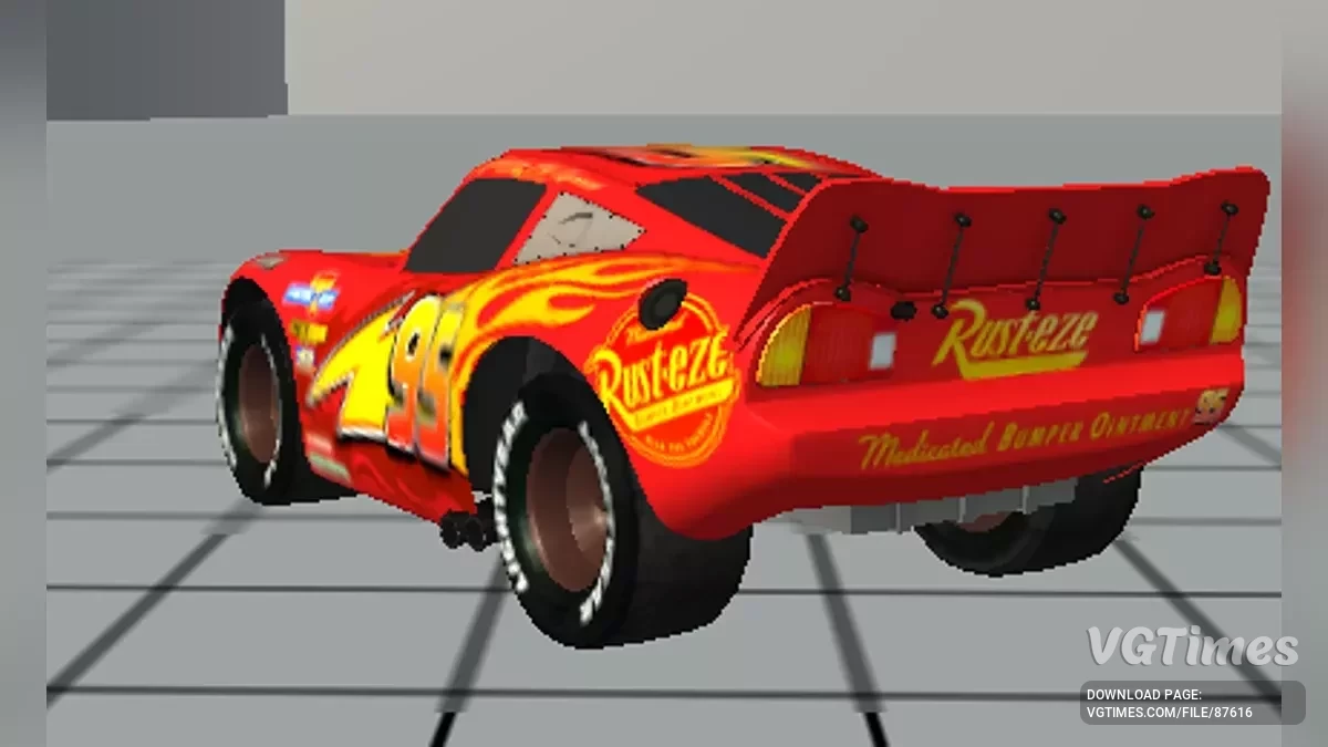 Simple Car Crash Physics Sim — Молния Маккуин