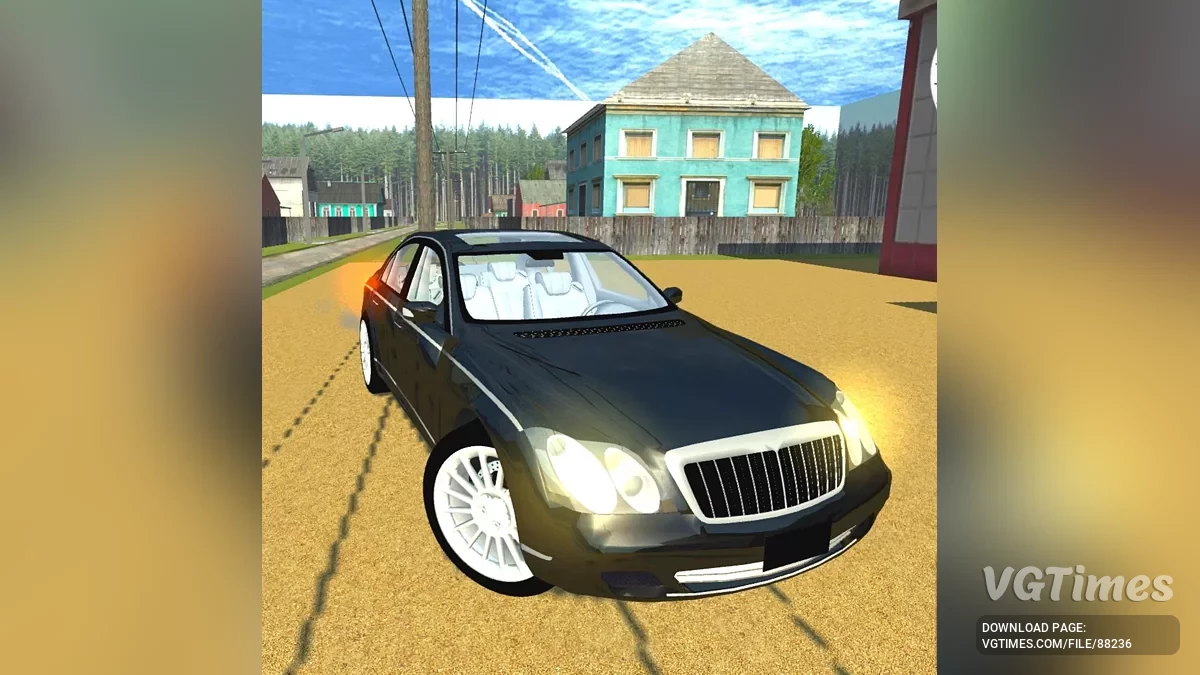 Simple Car Crash Physics Sim — Maybach 57
