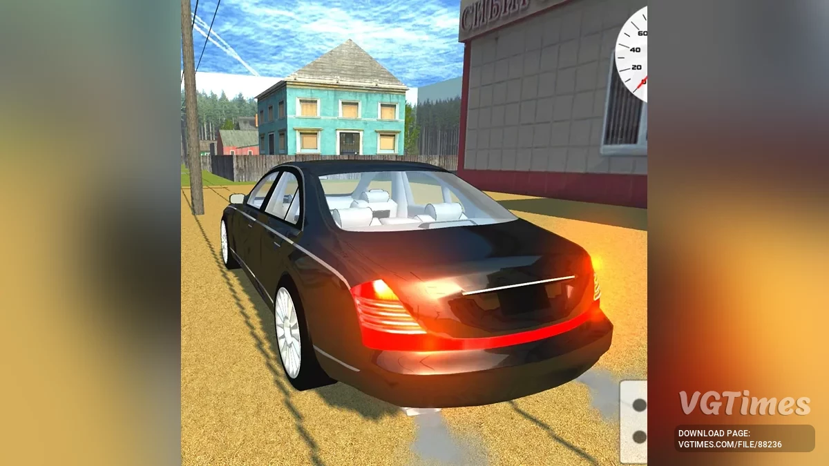 Simple Car Crash Physics Sim — Maybach 57