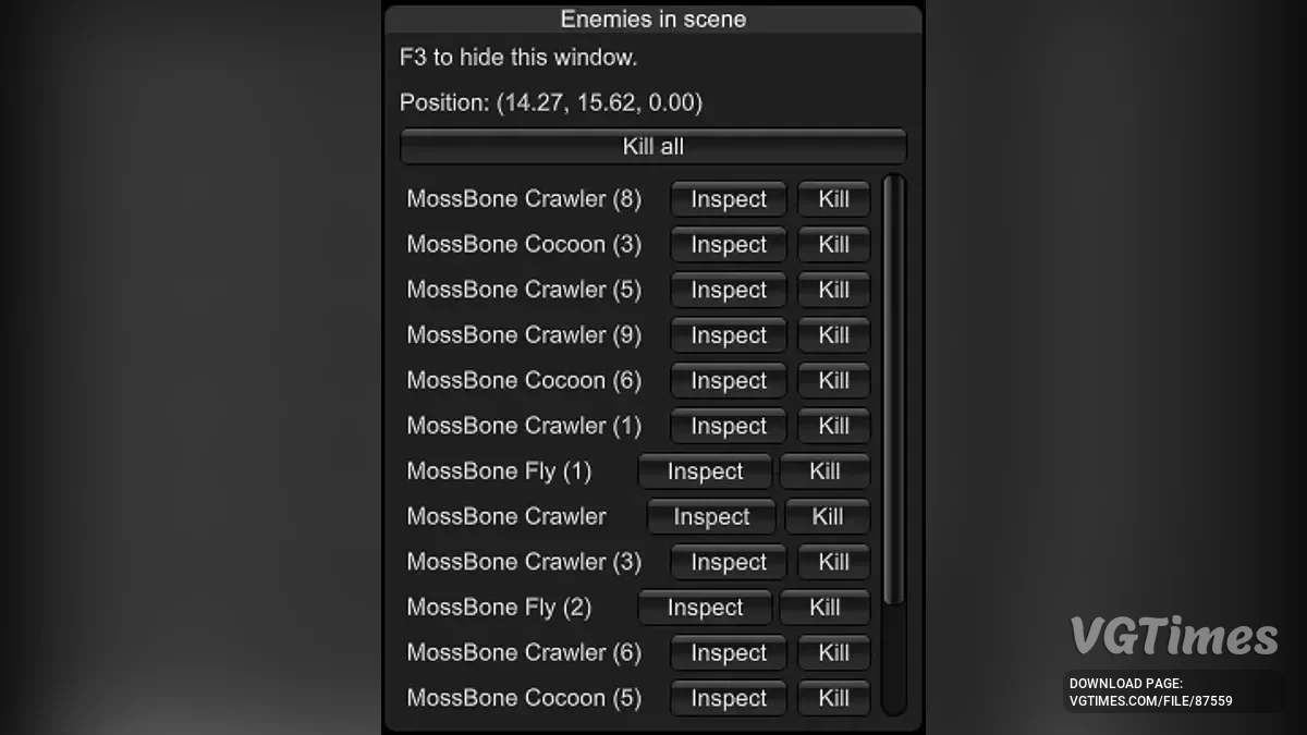 Hollow Knight: Silksong — Менеджер врагов