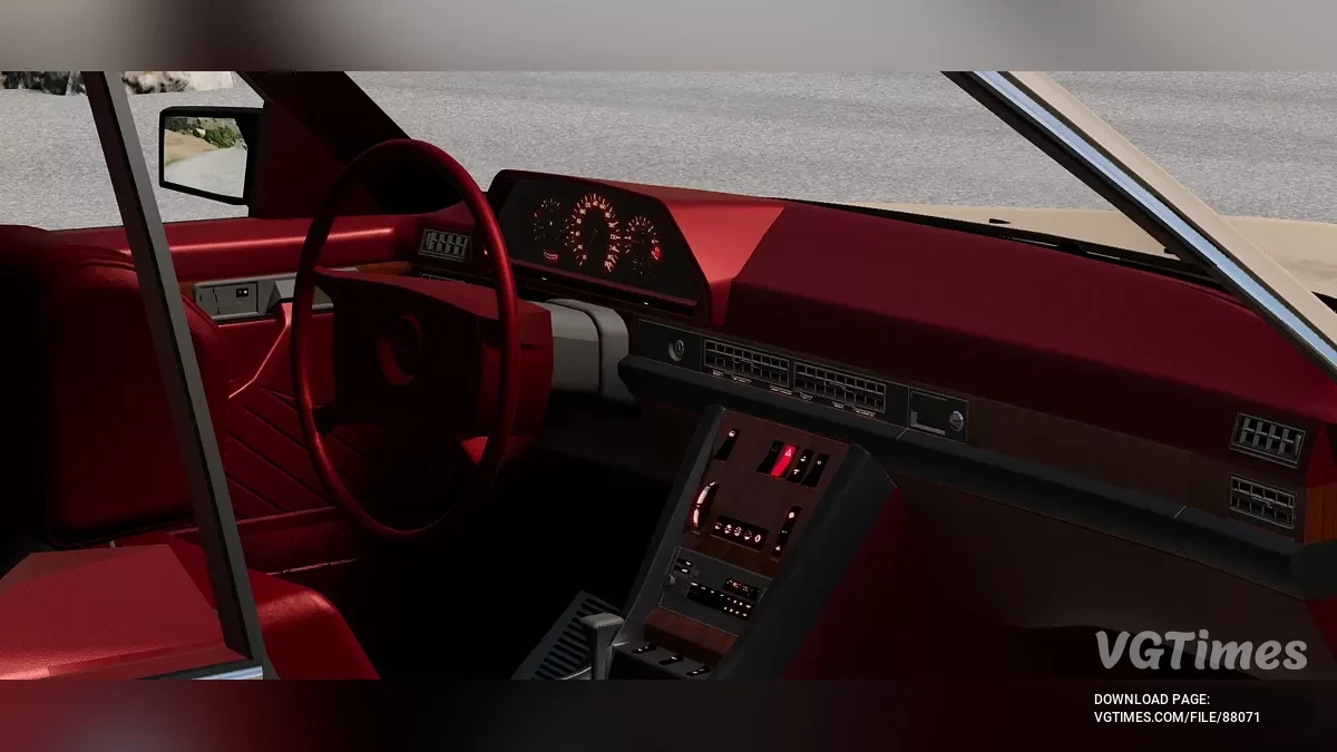 BeamNG.drive — Mercedes 560 sec v1.02 (0.37.x)