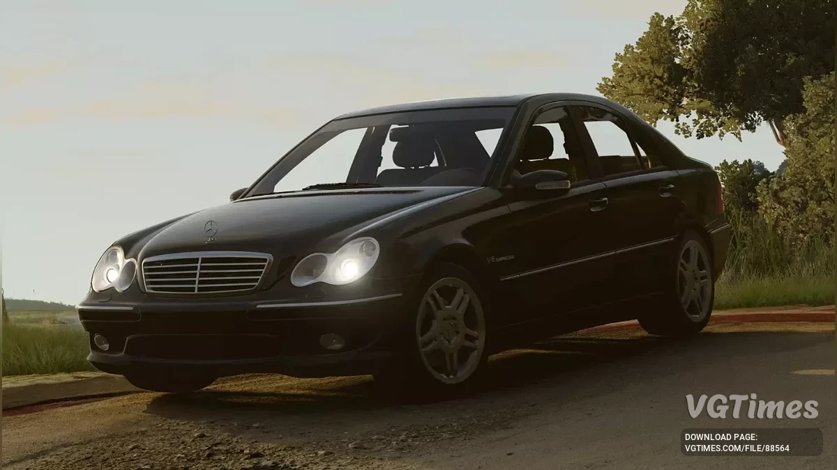 BeamNG.drive — Mercedes-Benz C-Class W203 v4.60 (0.37.x)