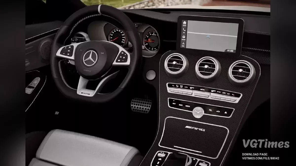 BeamNG.drive — Mercedes-Benz C63s W205 Coupe v1.0 (0.37.x)