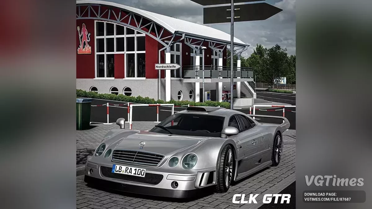 BeamNG.drive — Mercedes-Benz CLK GTR v4.70 (0.37.x)