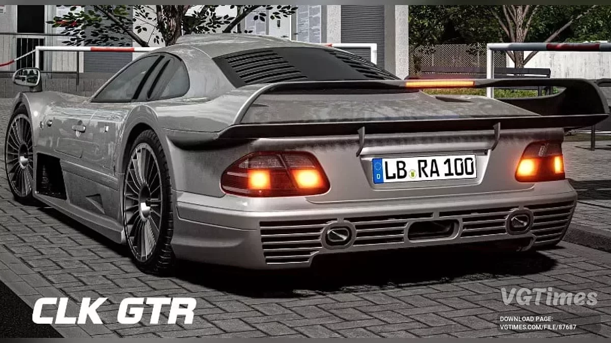 BeamNG.drive — Mercedes-Benz CLK GTR v4.70 (0.37.x)