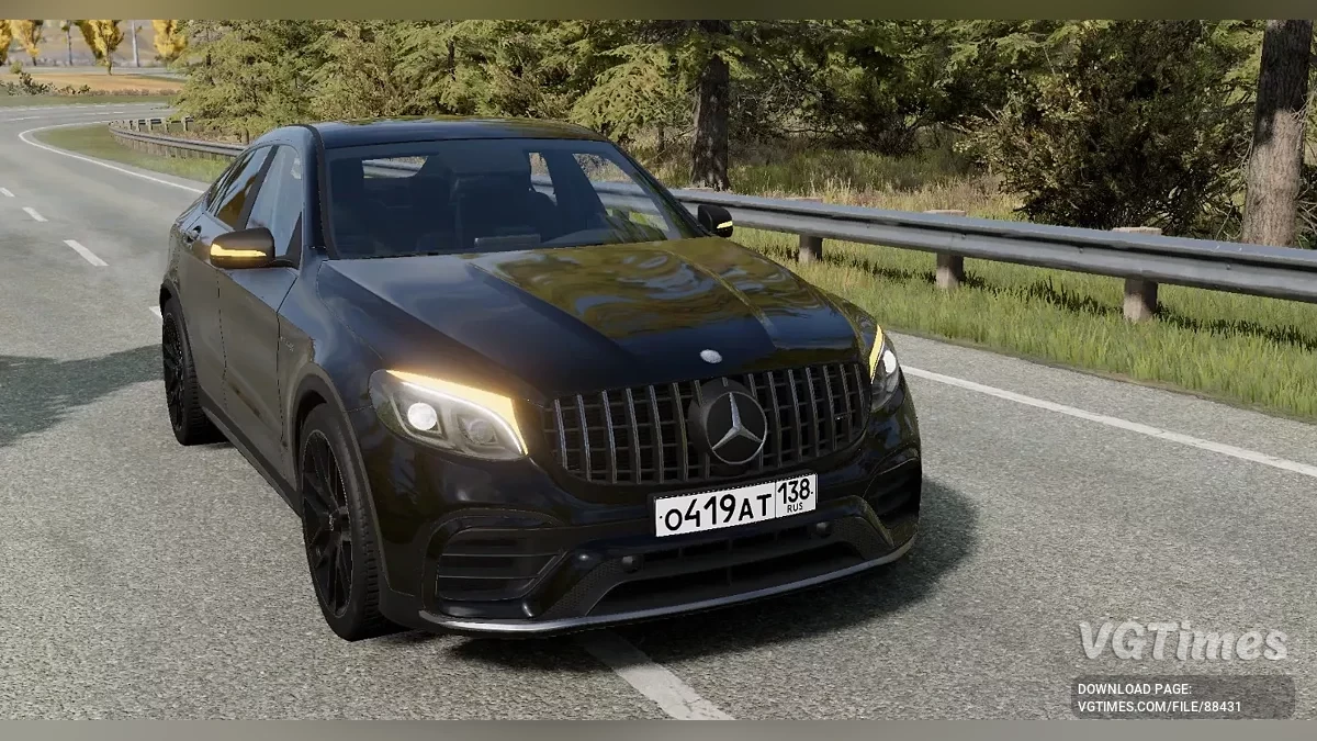BeamNG.drive — Mercedes-Benz GLC Coupe 63S AMG (C253) v4.60 (0.37.x)