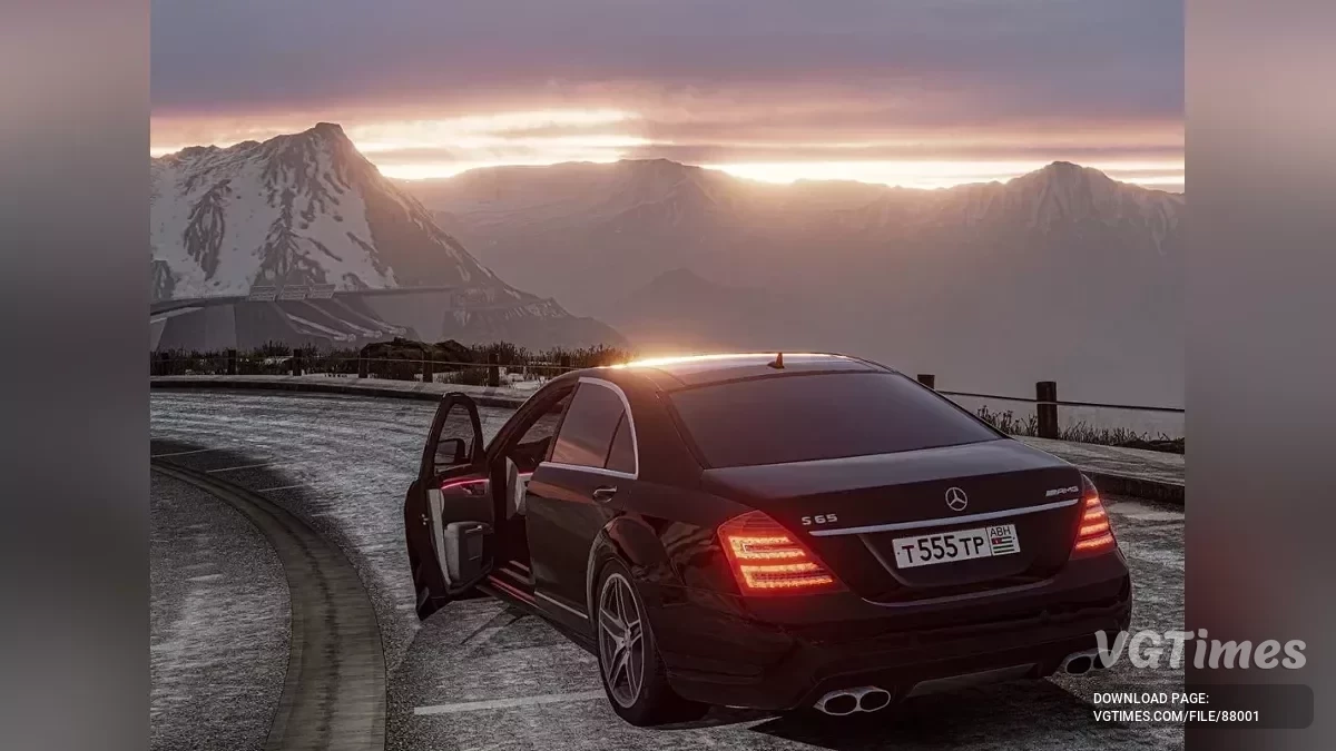 BeamNG.drive — Mercedes-Benz S W221 v4.80 (0.37.x)