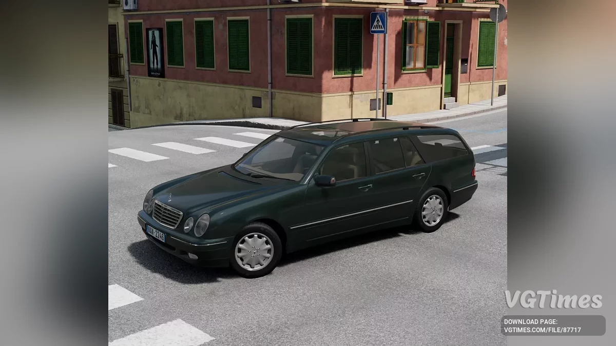 BeamNG.drive — Mercedes W210/S210 v1.1 (0.37.x)
