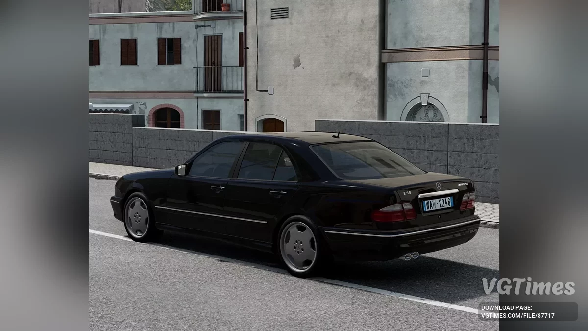 BeamNG.drive — Mercedes W210/S210 v1.1 (0.37.x)