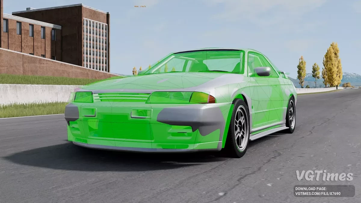 BeamNG.drive — Nissan Skyline R32 (2 Door) (0.37.x)