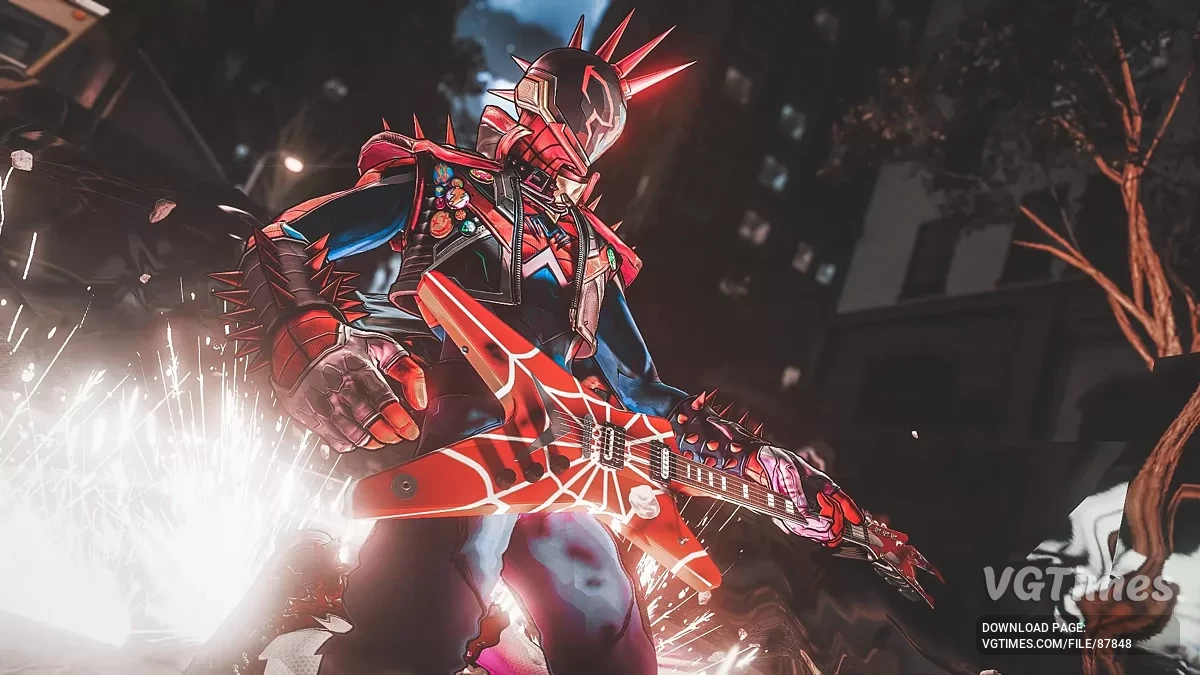 Marvel's Spider-Man Remastered — Паук-панк 2099 из игры Marvel Rivals