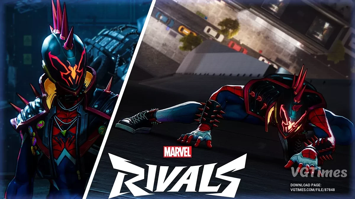 Marvel's Spider-Man Remastered — Паук-панк 2099 из игры Marvel Rivals