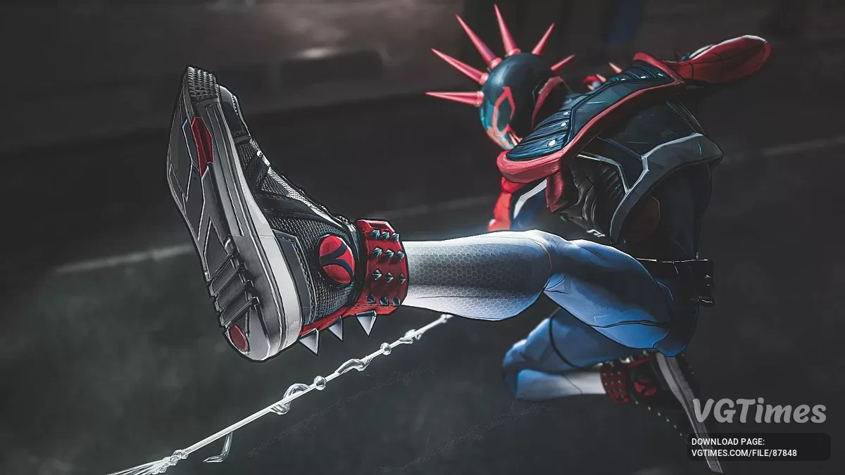 Marvel's Spider-Man Remastered — Паук-панк 2099 из игры Marvel Rivals