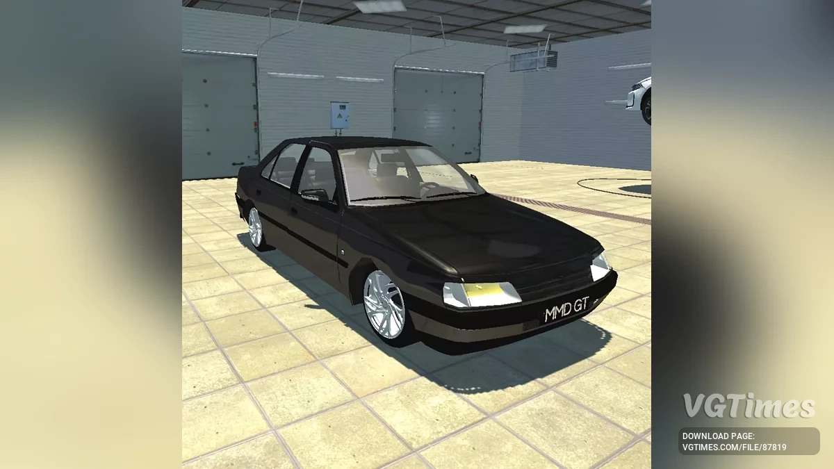 Not Simple Car Crash — Peugeot 405
