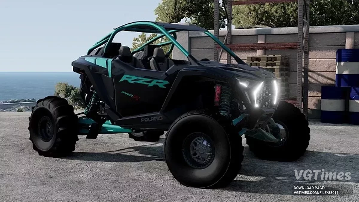 BeamNG.drive — Polaris Pro R RZR 2 Seater v1.0 (0.37.x)