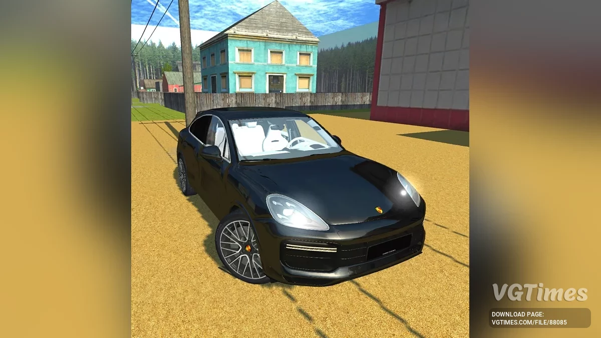 Simple Car Crash Physics Sim — Porsche Cayenne Turbo 2019