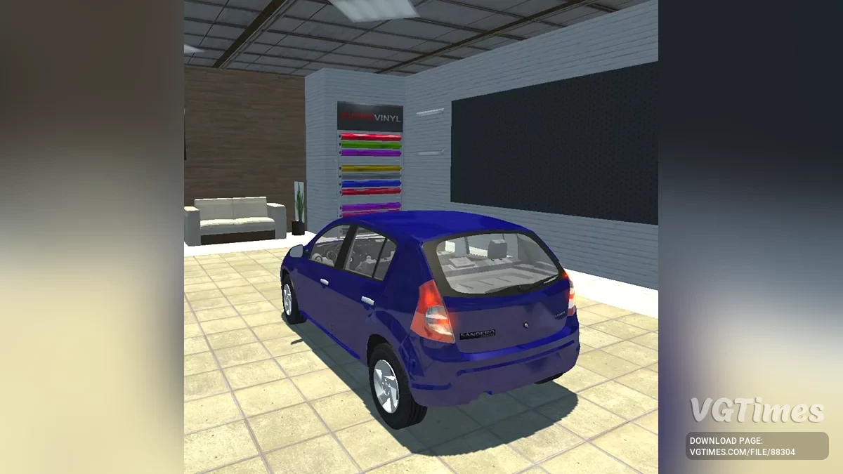 Not Simple Car Crash — Renault Sandero