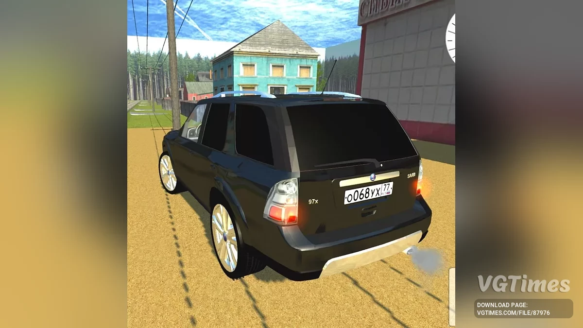Simple Car Crash Physics Sim — Saab 9–7X