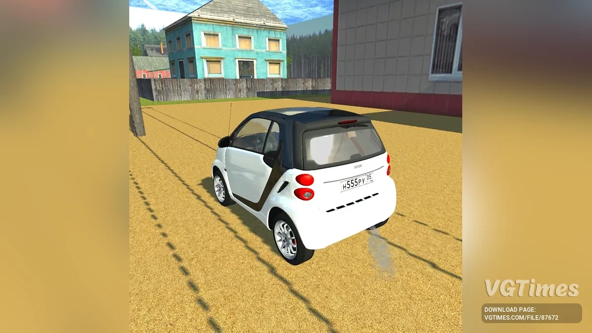 Simple Car Crash Physics Sim — Smart ForTwo 2008