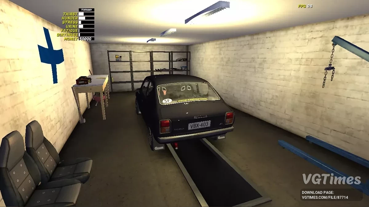 My Summer Car — Собранная Сатсума, есть весь транспорт, много денег