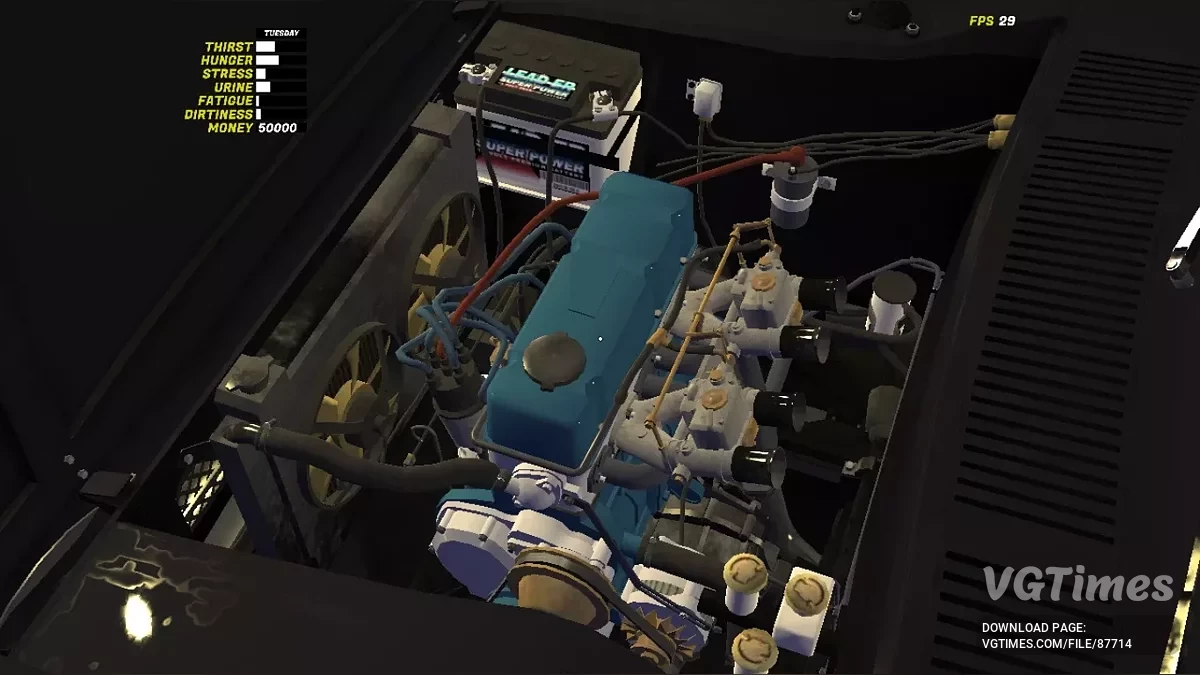 My Summer Car — Собранная Сатсума, есть весь транспорт, много денег