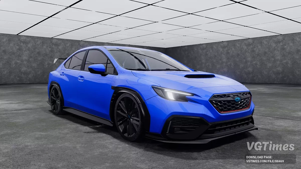 BeamNG.drive — Subaru WRX (Stock+Custom) v1.0 (0.37.x)