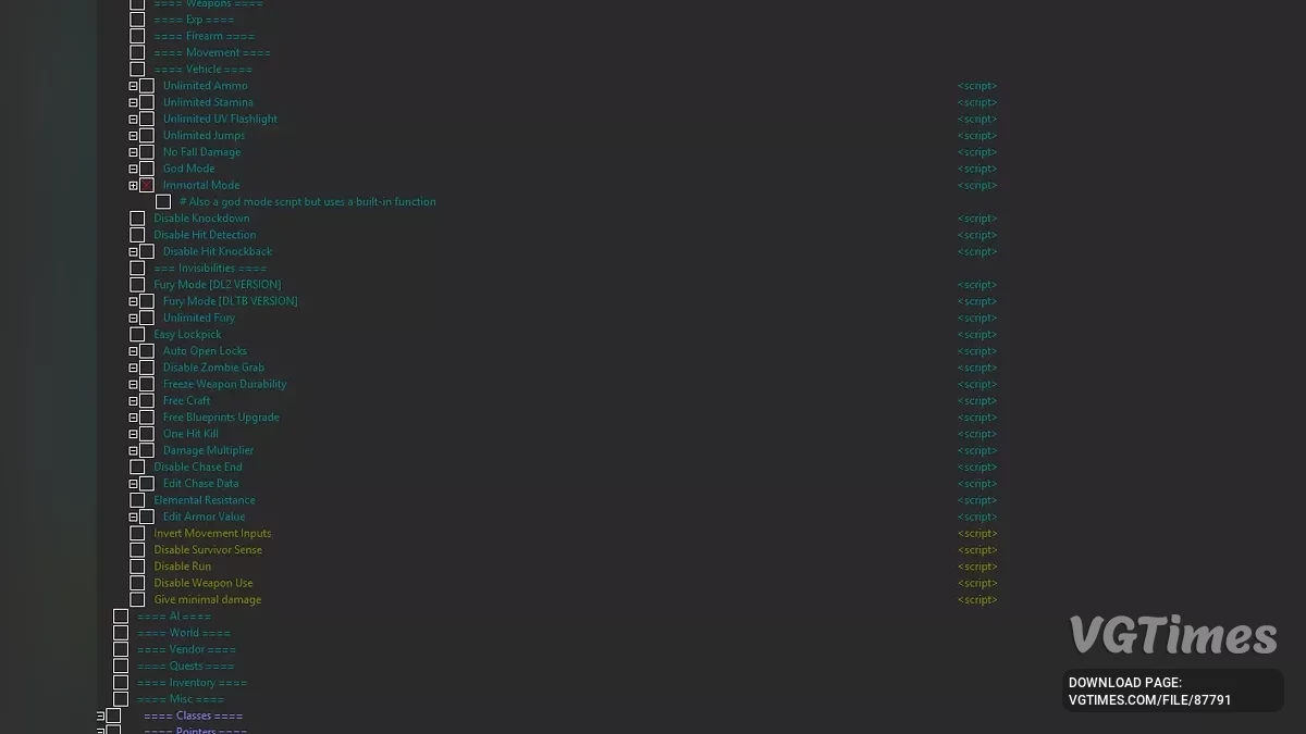 Dying Light: The Beast — Таблица для Cheat Engine [1.0.3]