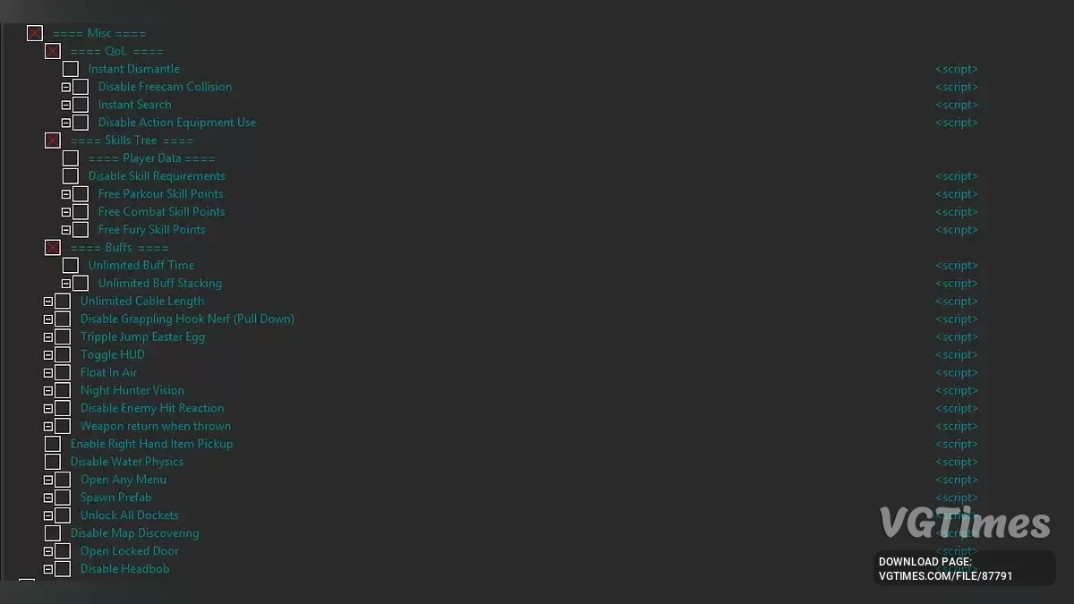 Dying Light: The Beast — Таблица для Cheat Engine [1.0.3]