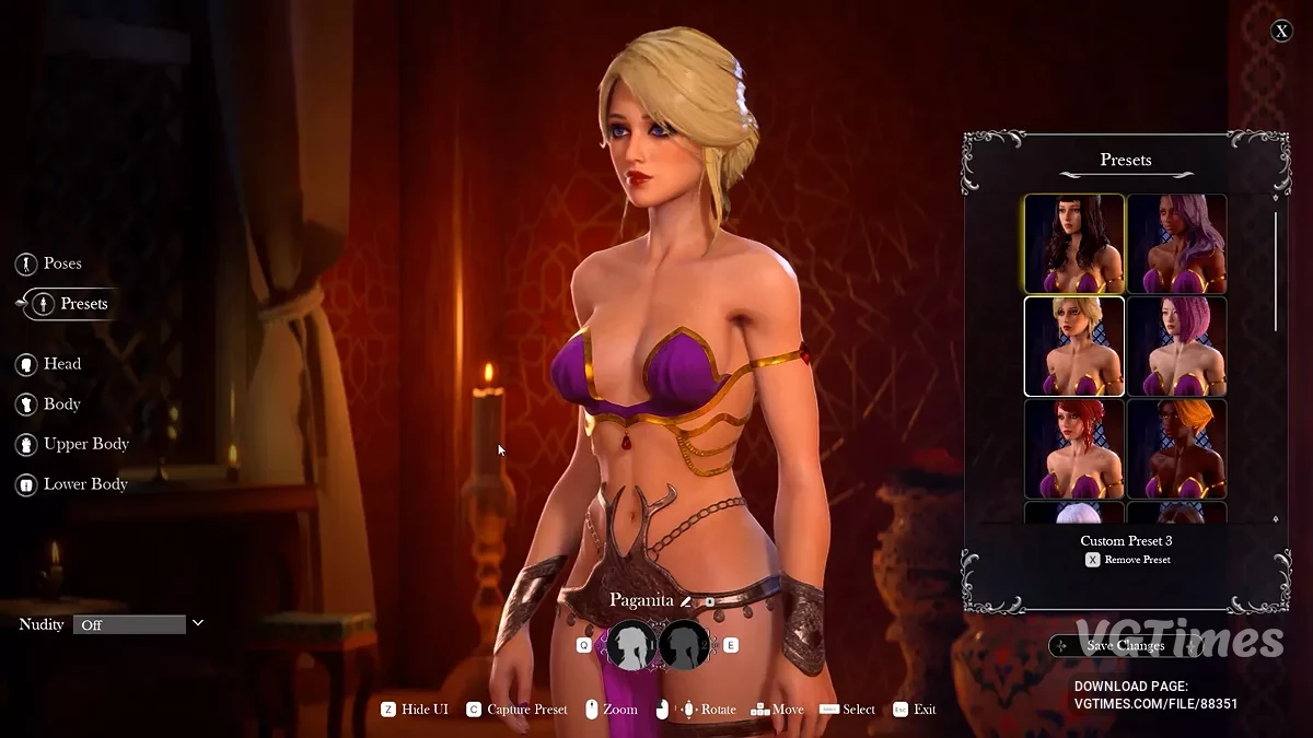 Concubine — Таблица для Cheat Engine