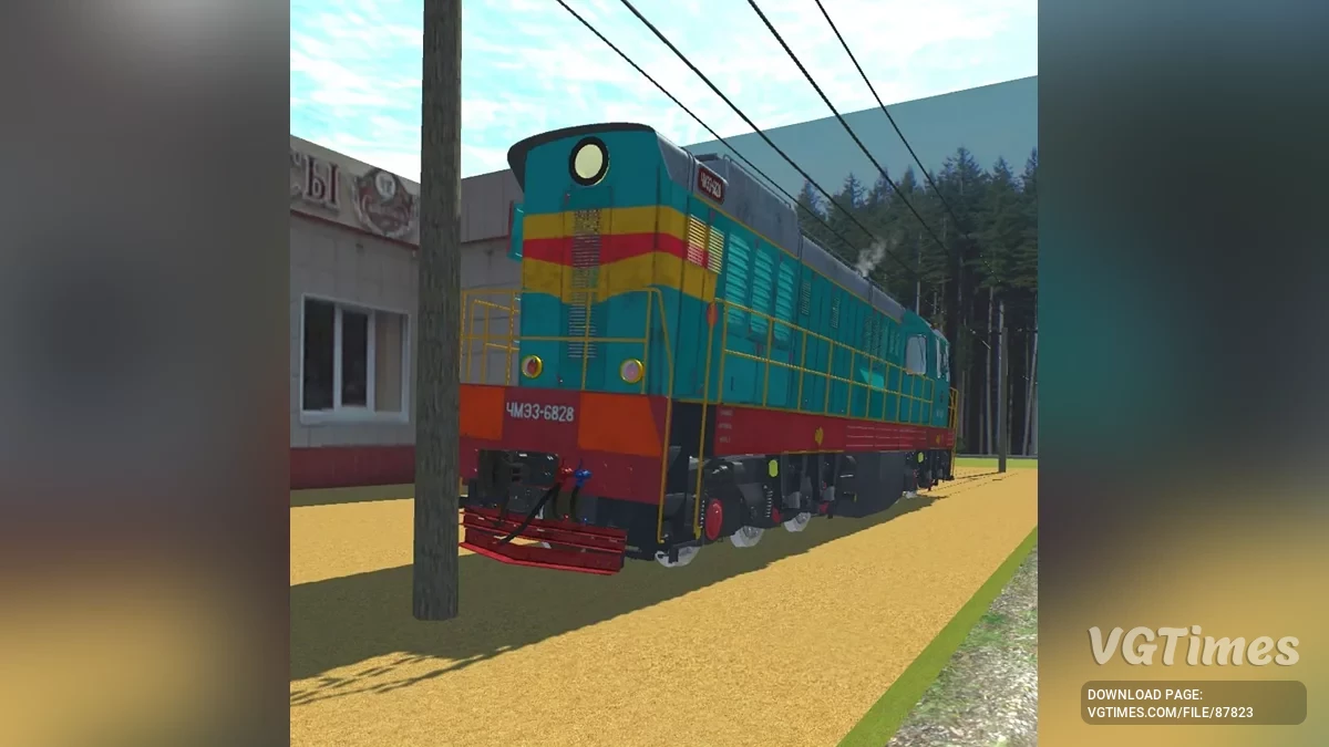 Simple Car Crash Physics Sim — Тепловоз ЧМЭ3-4960