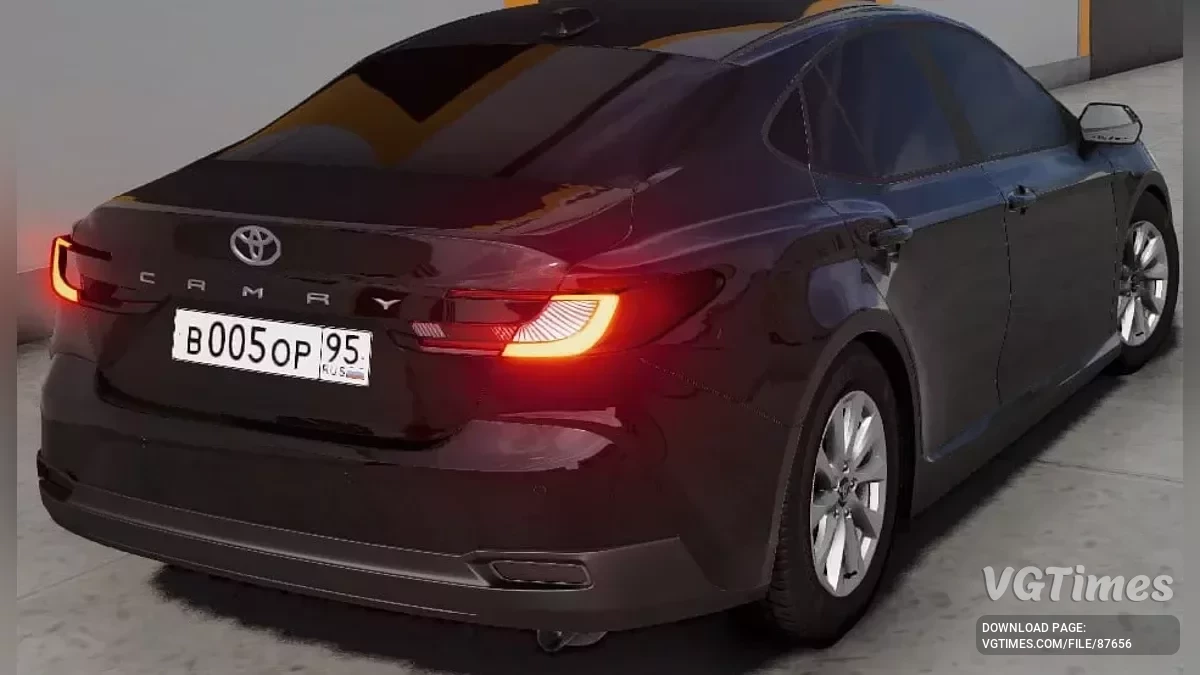 BeamNG.drive — Toyota Camry 2025 v3.10 (0.37.x)