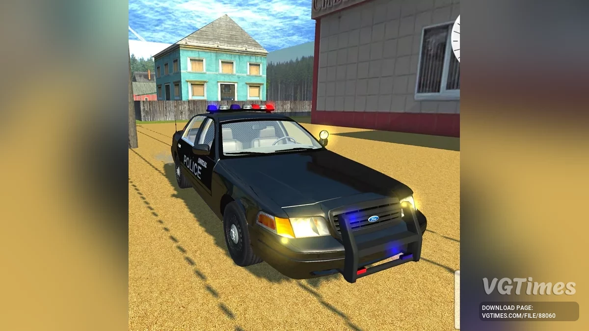 Simple Car Crash Physics Sim — Toyota Crown Victoria remastered