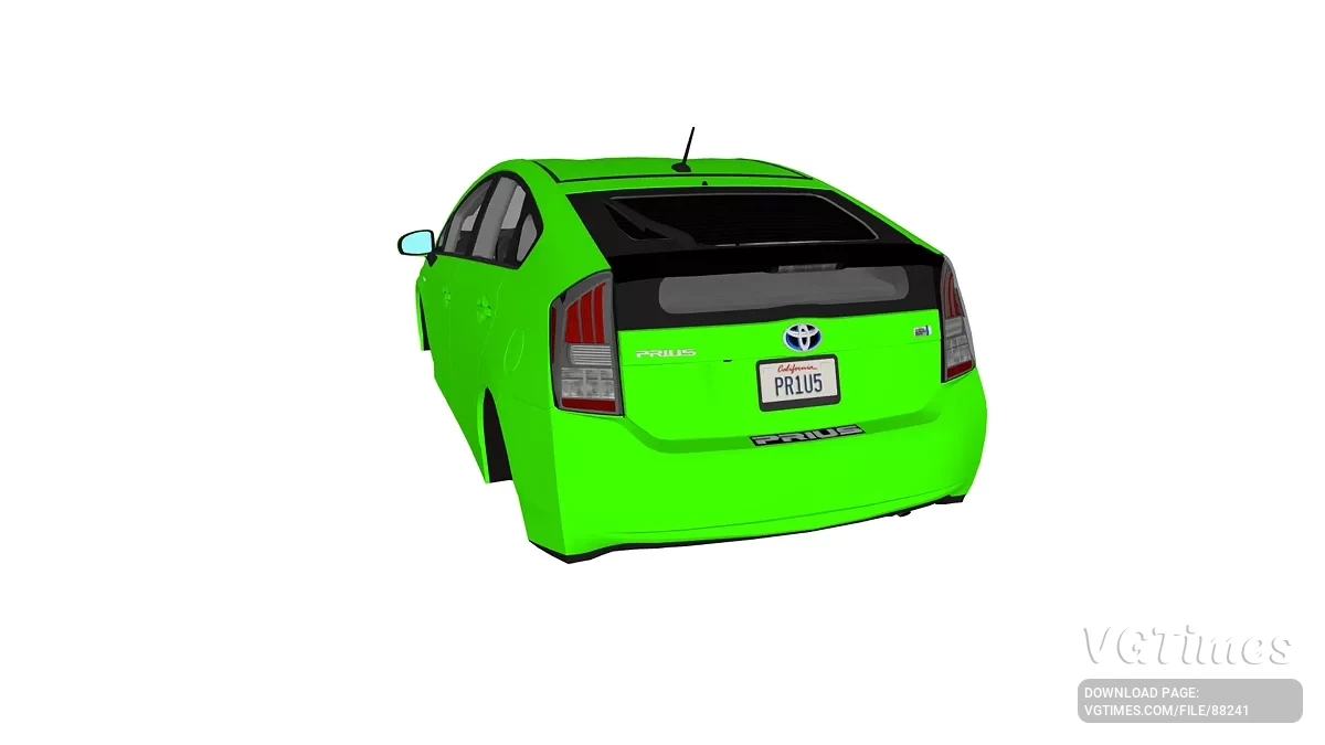 Simple Car Crash Physics Sim — Toyota Prius 2011