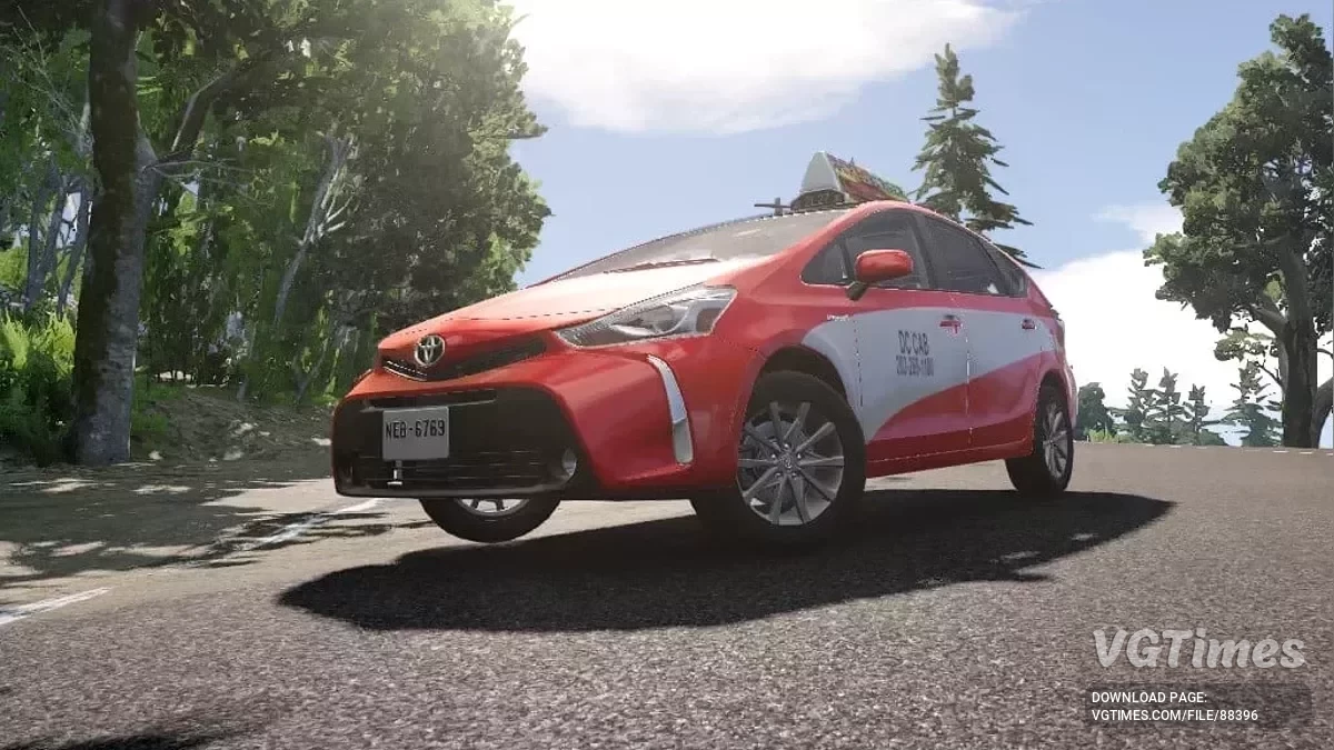 BeamNG.drive — Toyota Prius V v4.80 (0.37.x)