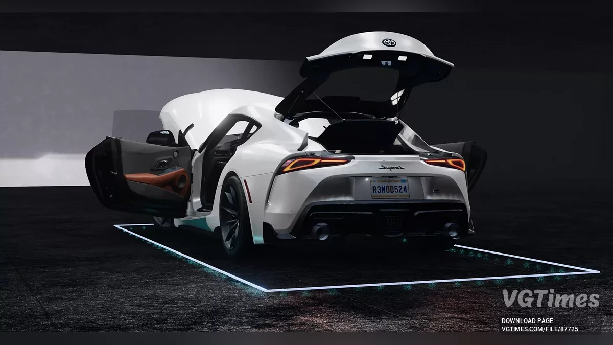 BeamNG.drive — Toyota Supra A90 MKV v1.12 Re-Release (0.37.x)