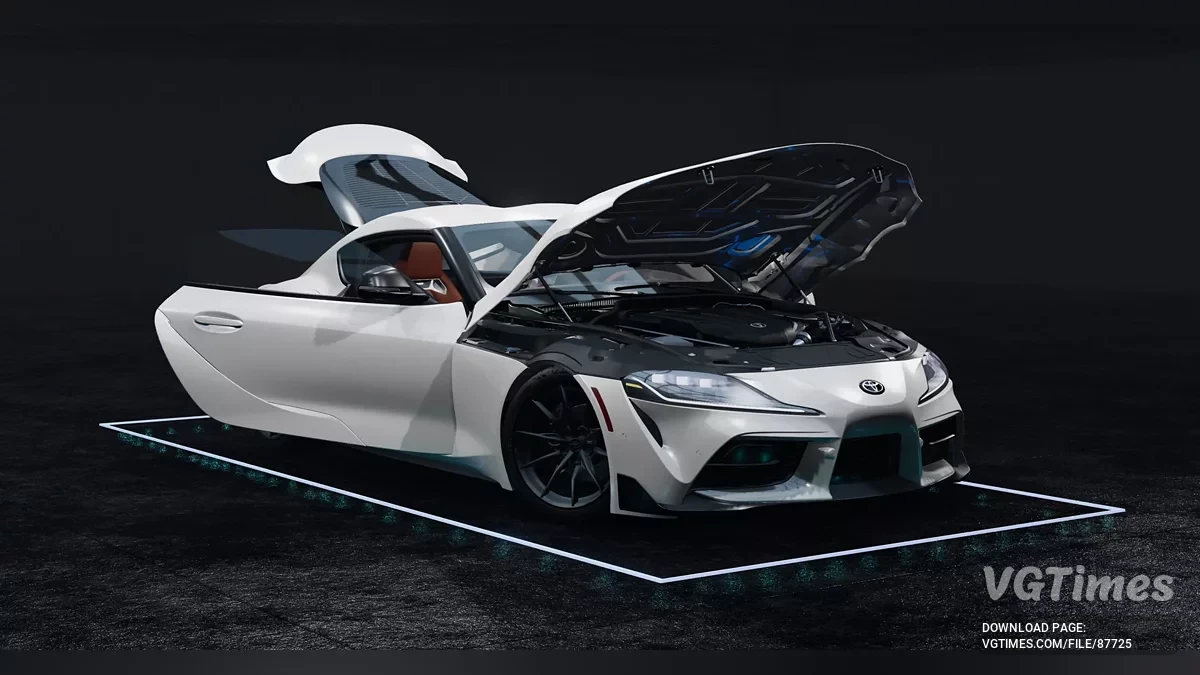 BeamNG.drive — Toyota Supra A90 MKV v1.12 Re-Release (0.37.x)