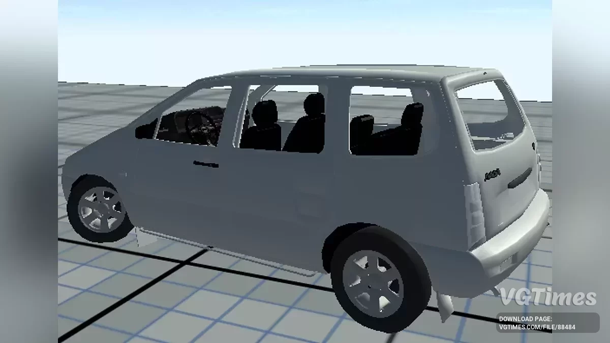 Not Simple Car Crash — VAZ 2120 (UPDATED)