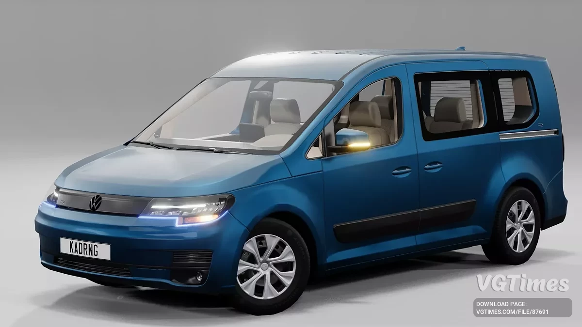 BeamNG.drive — Volkswagen Caddy  (0.37.x)