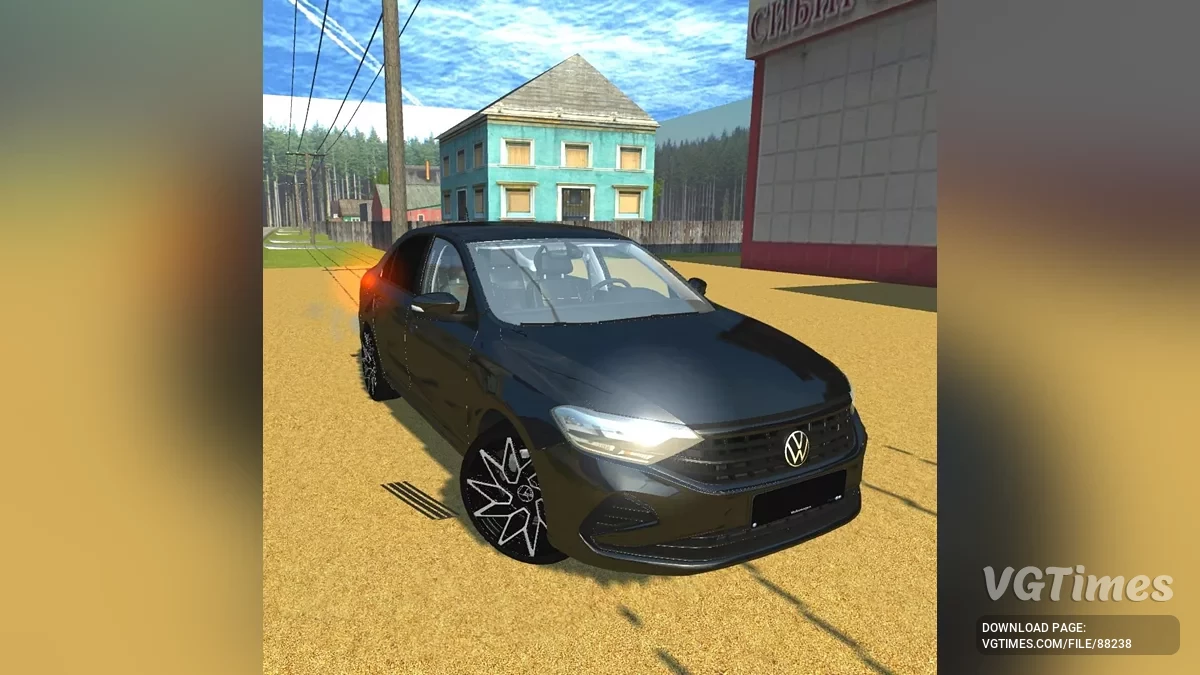 Simple Car Crash Physics Sim — Volkswagen Polo 2020