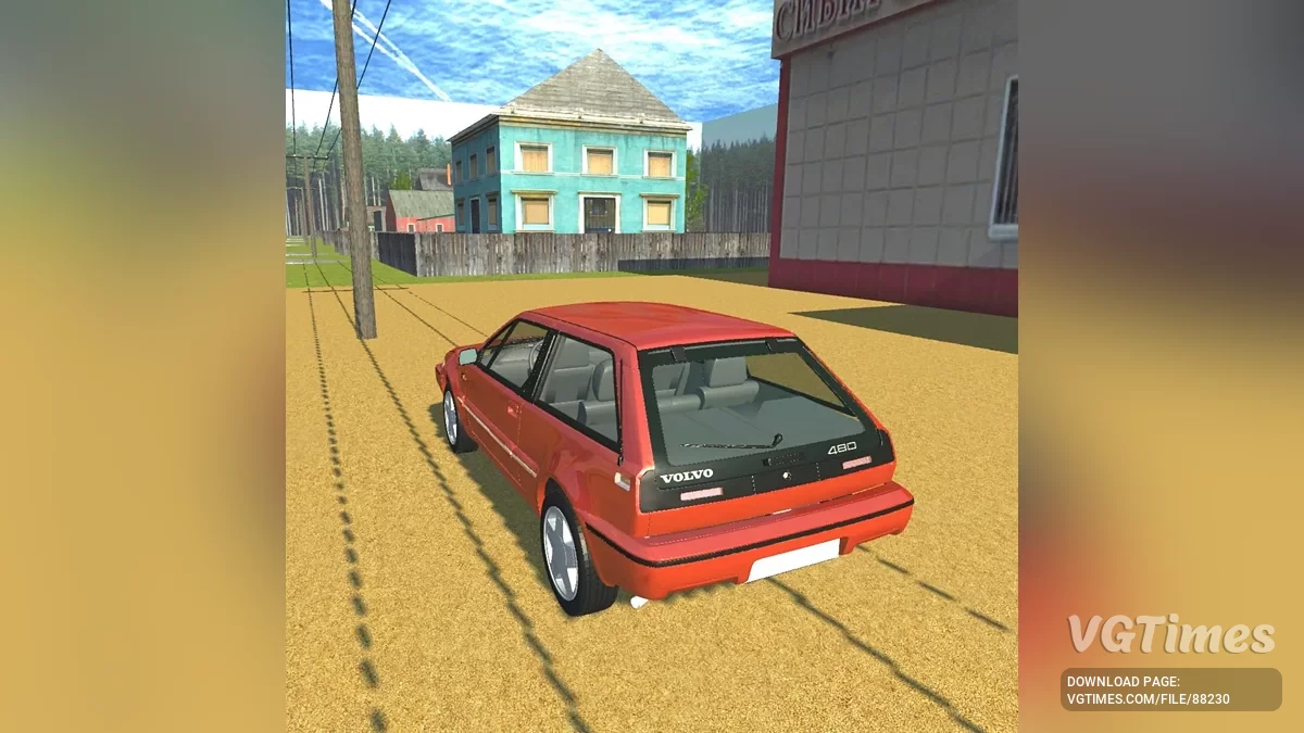 Simple Car Crash Physics Sim — Volvo 480