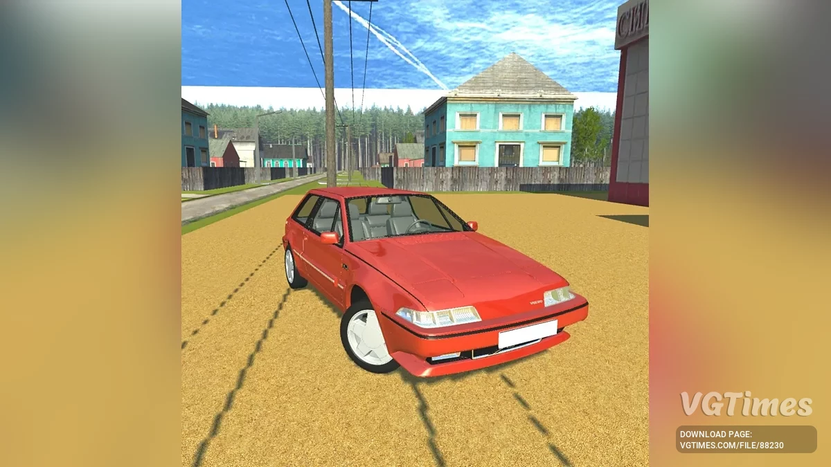 Simple Car Crash Physics Sim — Volvo 480