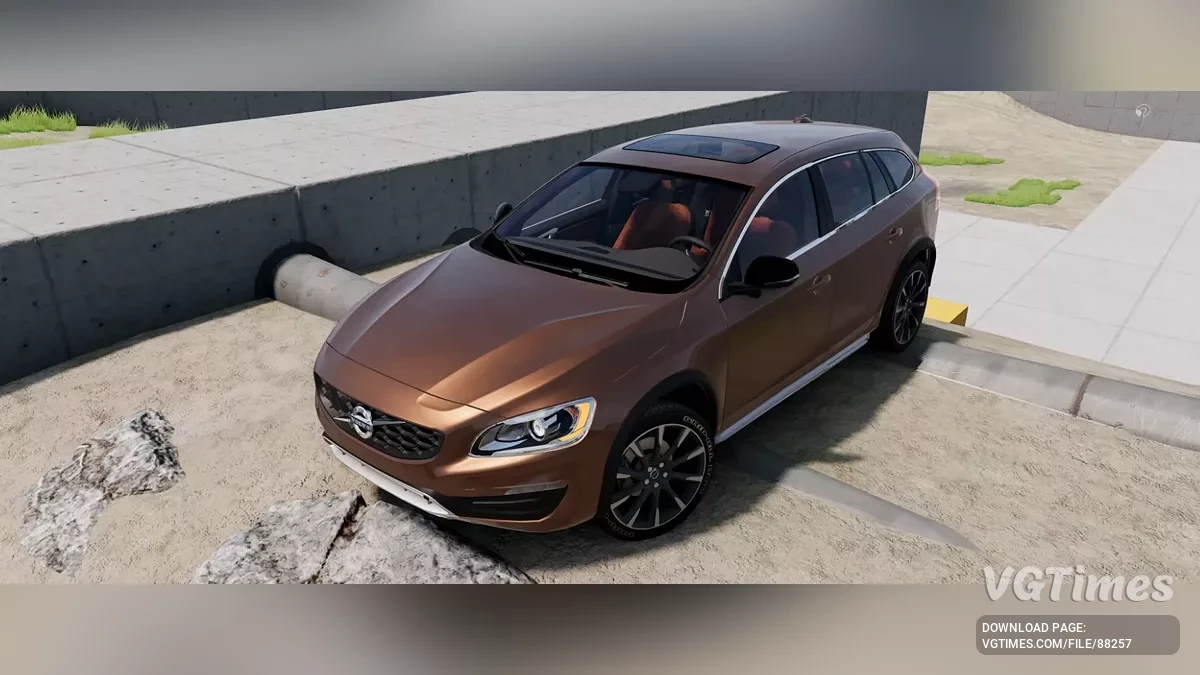 BeamNG.drive — Volvo S60/V60 (P3) v4.90 (0.37.x)