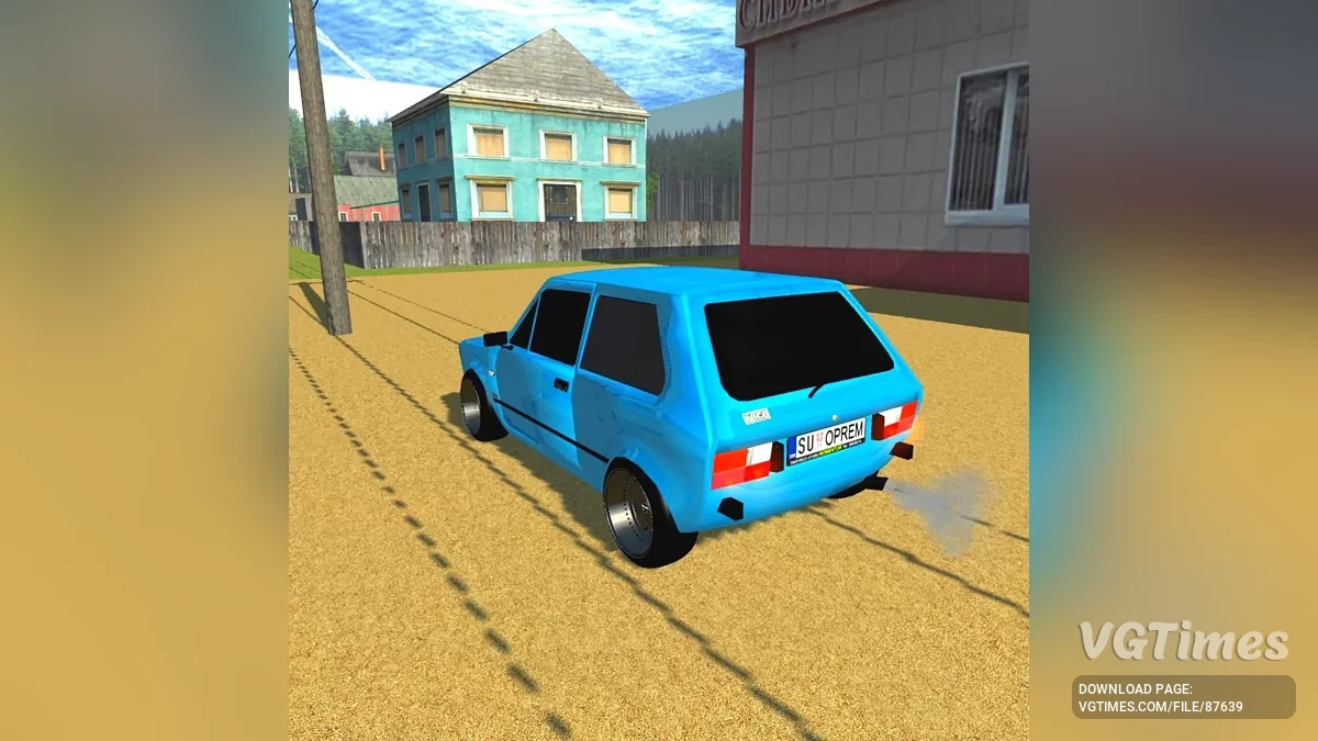 Simple Car Crash Physics Sim — YUGO 45